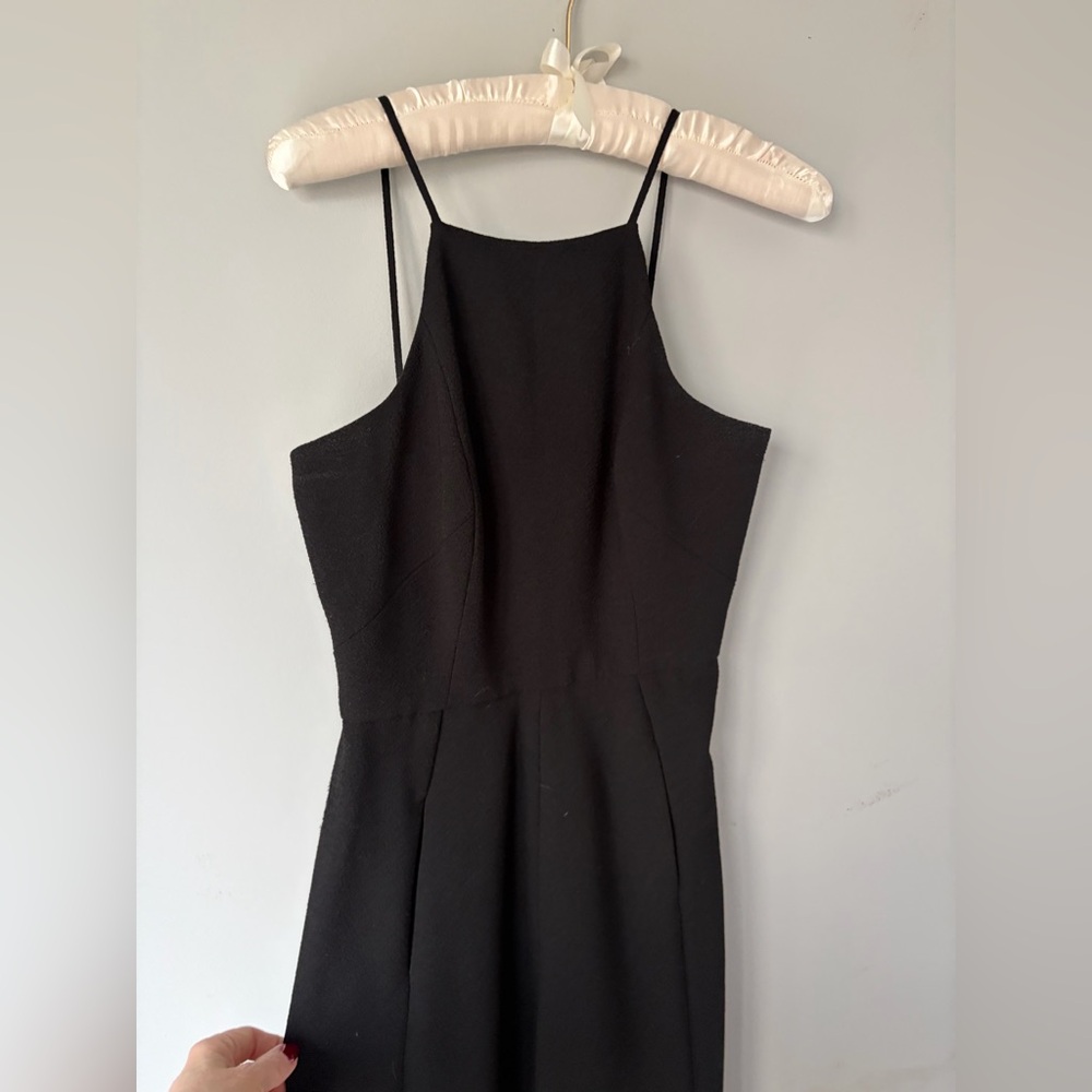Black Halo Spaghetti Strap Jumpsuit